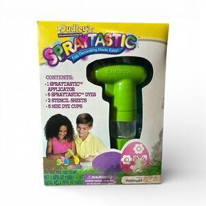 Dudley's Spraytastic Egg Decorating Kit Easter Kids Holiday‎ NEW Sealed READ